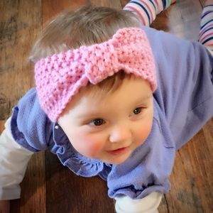 NEW Beautiful Crochet Baby Headband/ Various Color
